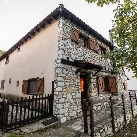 Mountain Stonehouse - By Alseides * Elatochórion